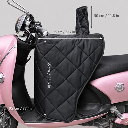 EKON DiamondWrap Fleece-Lined Scooter Leg Apron