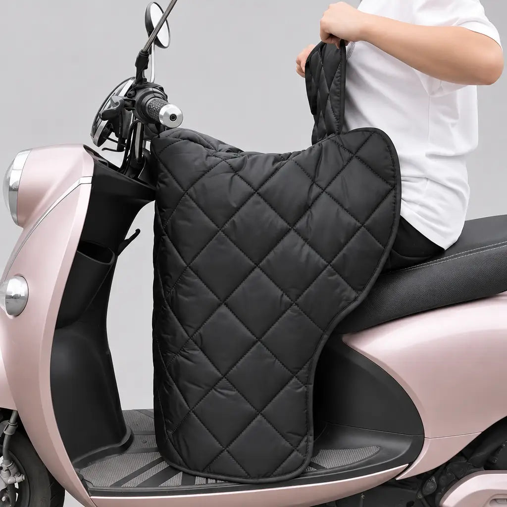 EKON DiamondWrap Fleece-Lined Scooter Leg Apron