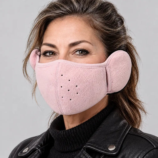 EKON EarWrap Winter Face Warmer Pink