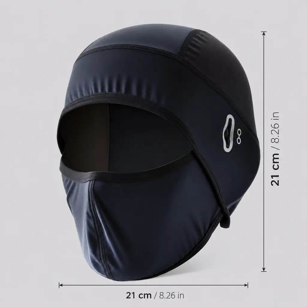 EKON StretchFit Riding Hood & Face Cover Blue