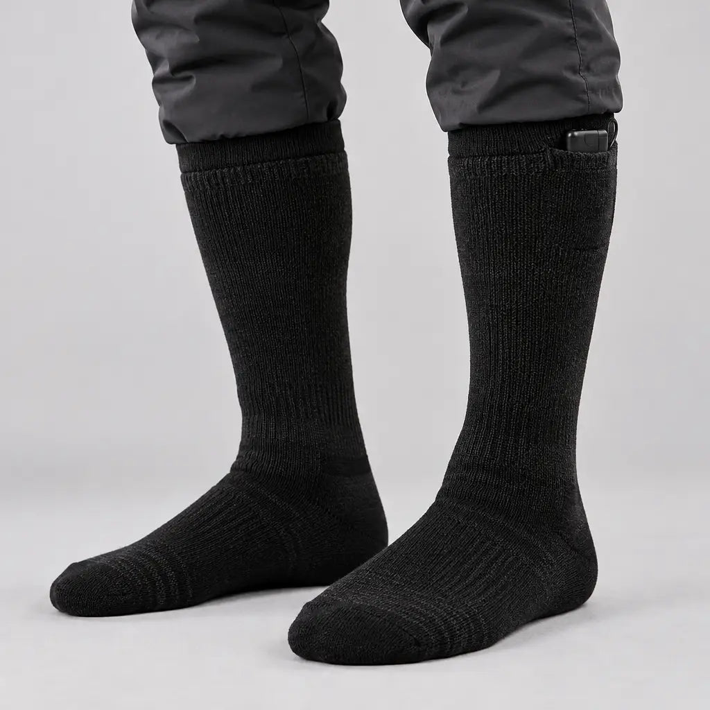 EKON HeatStep 3-Level Heated Motorcycle Socks