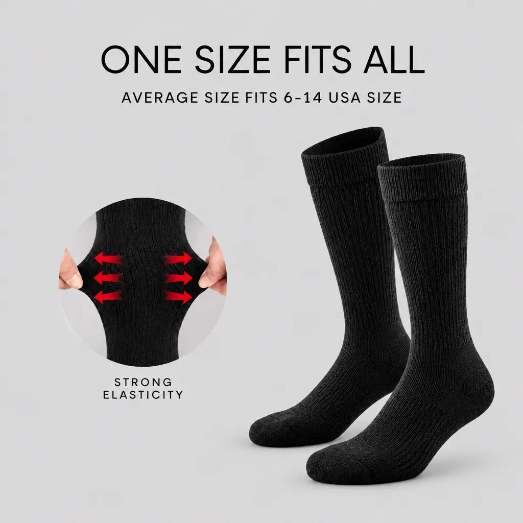 EKON HeatStep 3-Level Heated Motorcycle Socks