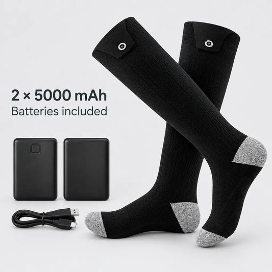 EKON App-Controlled Heated Motorcycle Socks