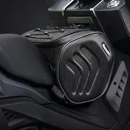 EKON Carbon-Style 20L Motorcycle Seat Bag
