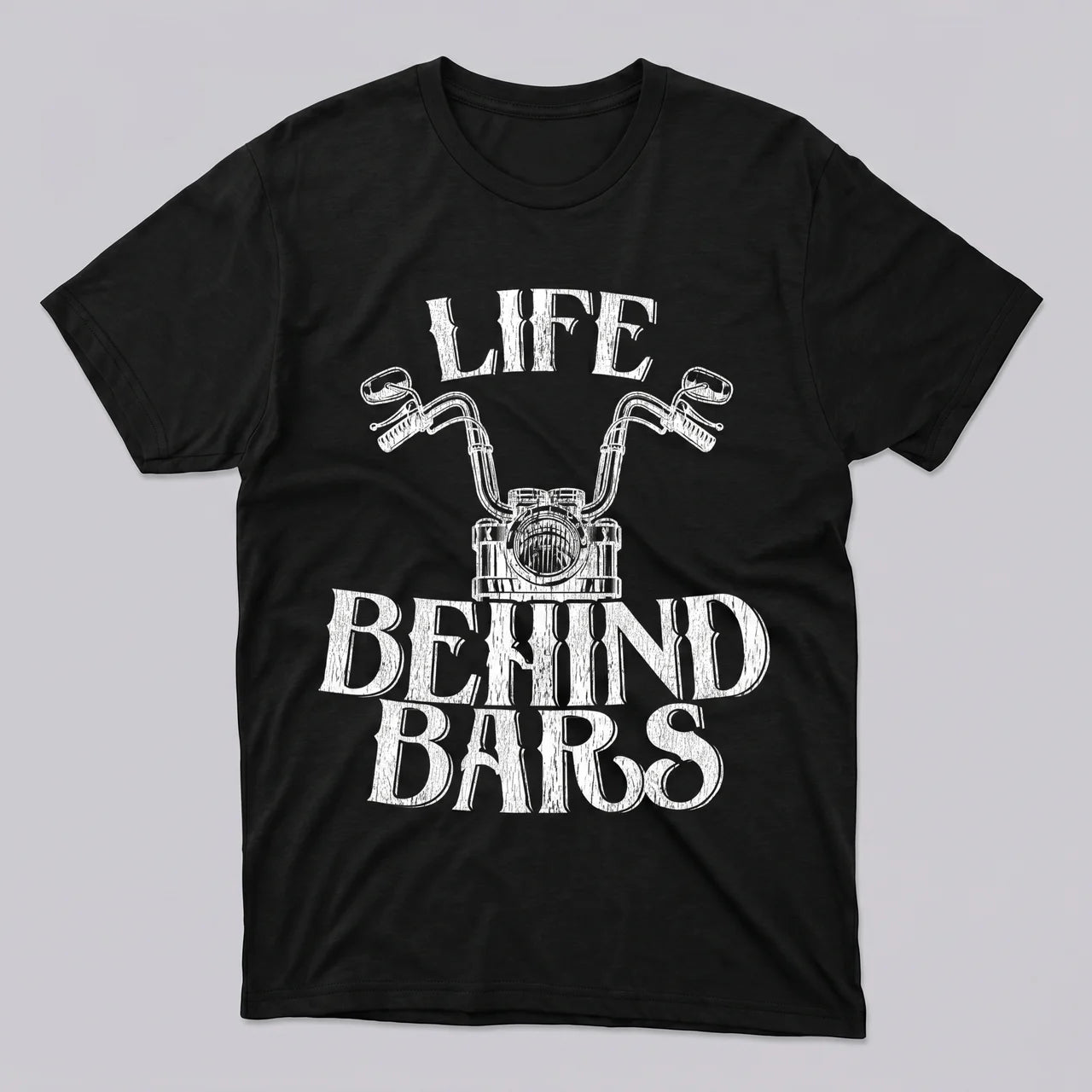 EKON Life Behind Bars Motorcycle T-Shirt