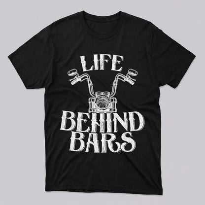 EKON Life Behind Bars Motorcycle T-Shirt