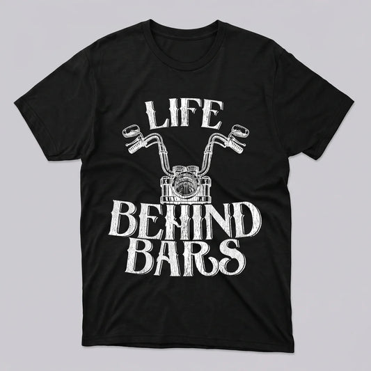 EKON Life Behind Bars Motorcycle T-Shirt