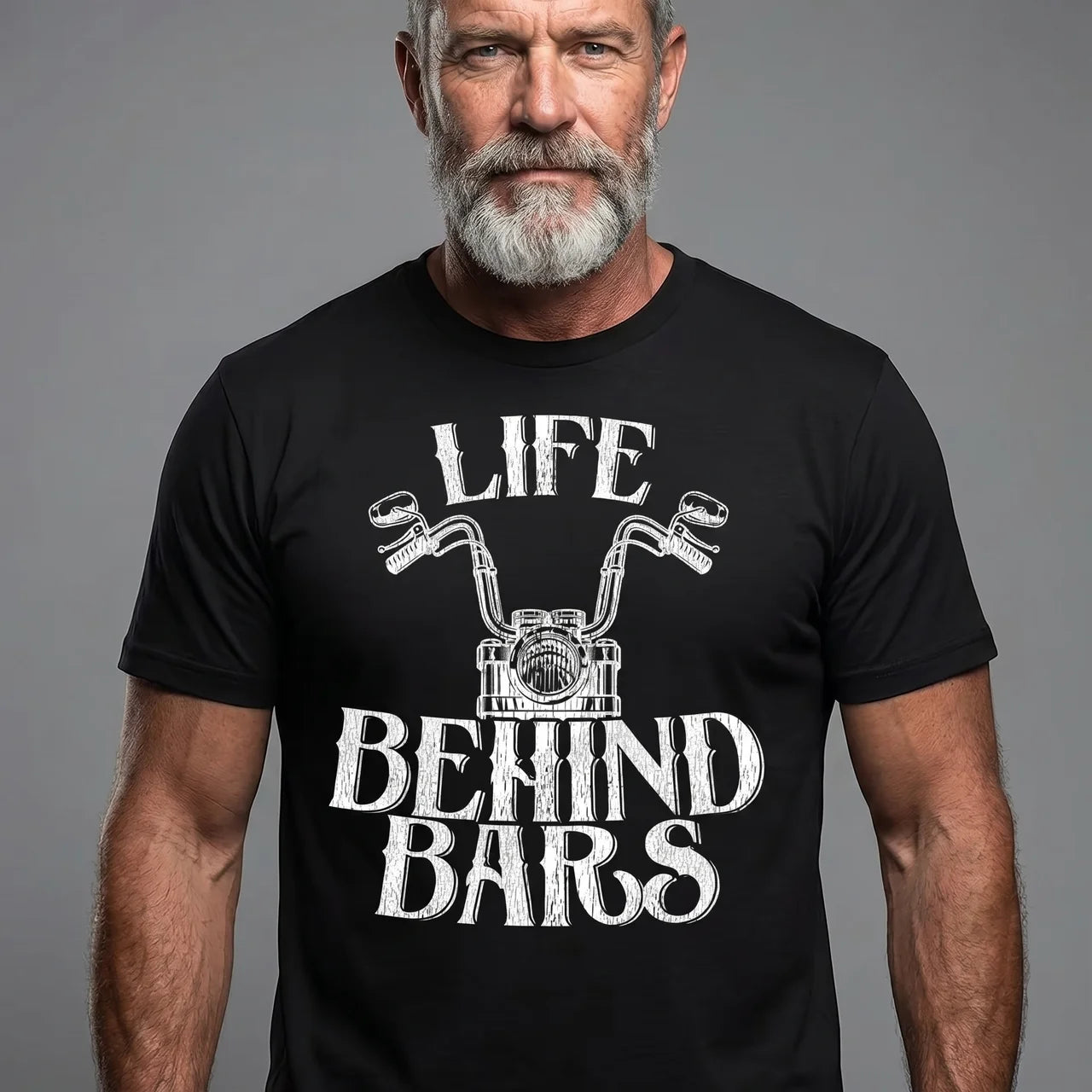 EKON Life Behind Bars Motorcycle T-Shirt