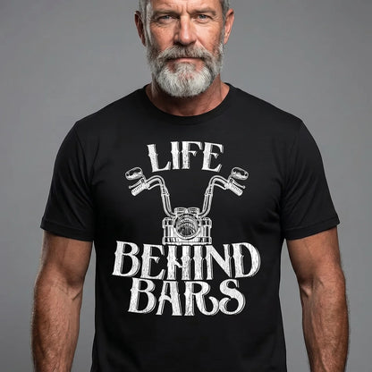 EKON Life Behind Bars Motorcycle T-Shirt