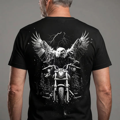 EKON Eagle Rider Motorcycle Graphic T-Shirt