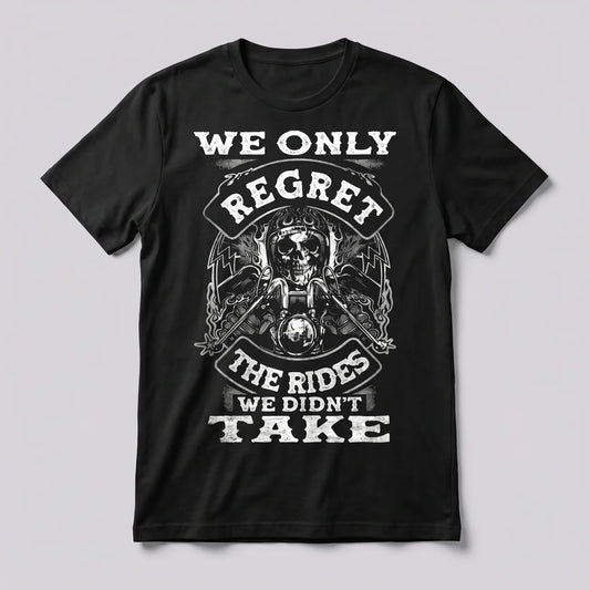 EKON No Regrets Motorcycle Graphic T-Shirt