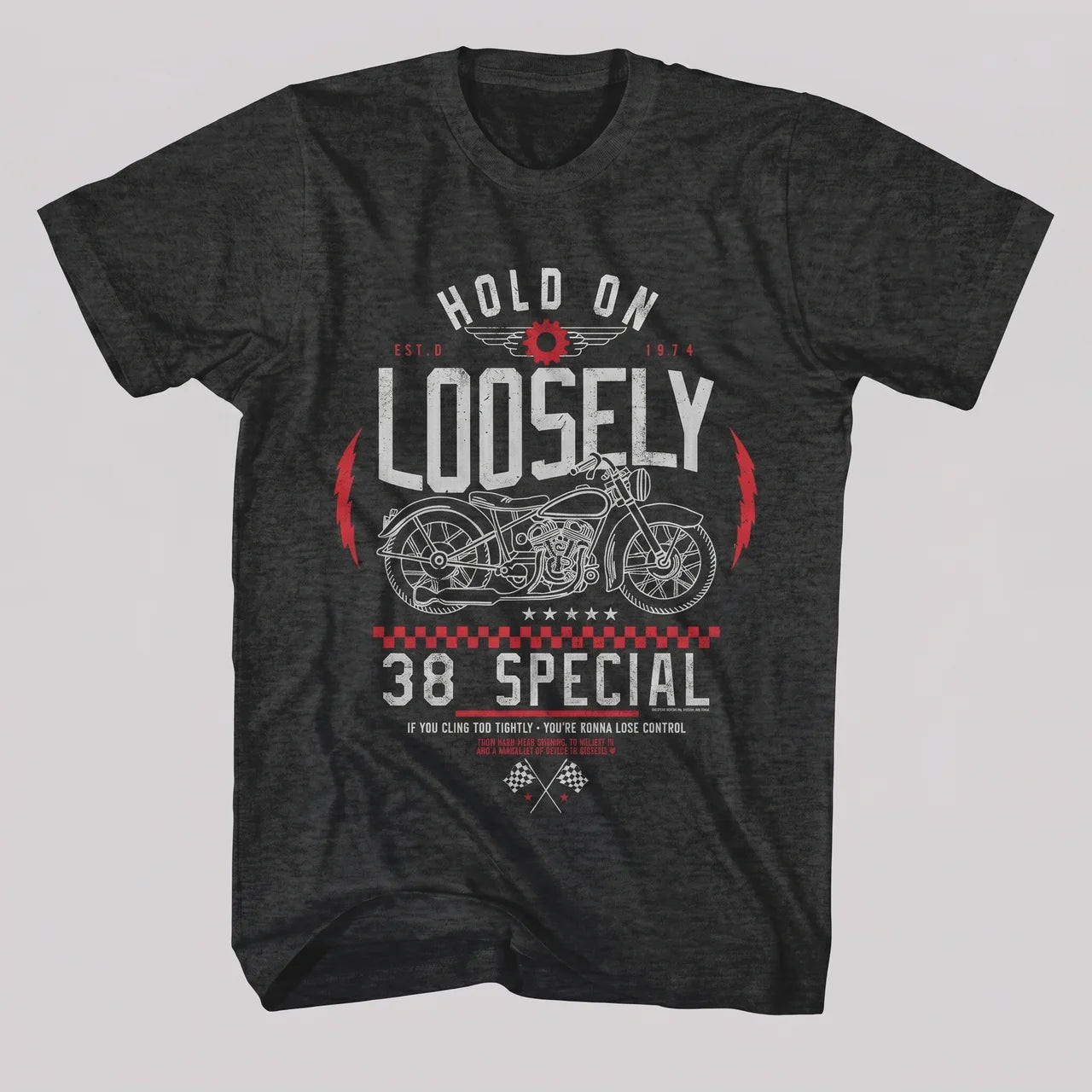 EKON Hold On Loosely 38 Special Rider T-Shirt