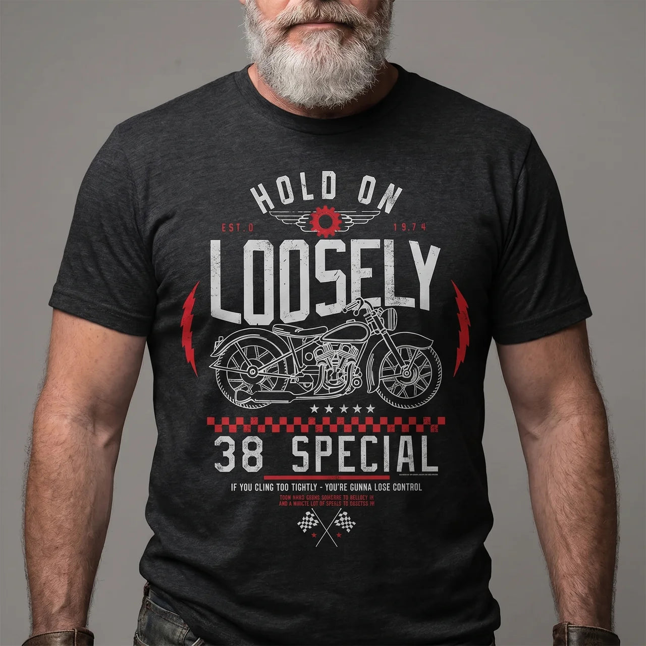 EKON Hold On Loosely 38 Special Rider T-Shirt