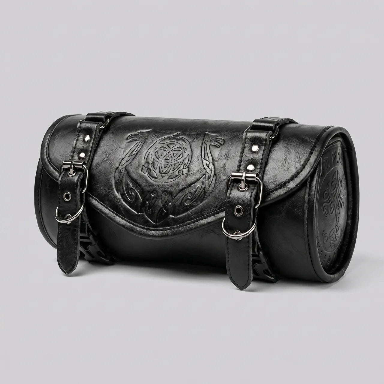 EKON Motorcycle Tool Roll Bag Black