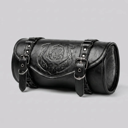 EKON Motorcycle Tool Roll Bag Black