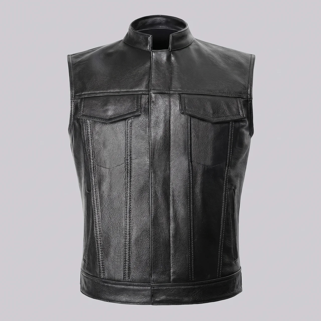EKON Eagle Patch Biker Vest