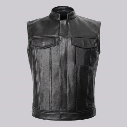 EKON Eagle Patch Biker Vest