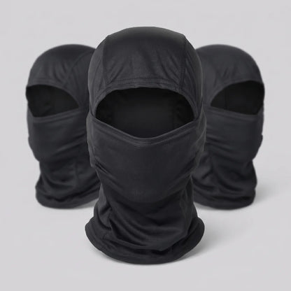 EKON Breathable Full Face Motorcycle Balaclava 3-Pack Black 3-Pack