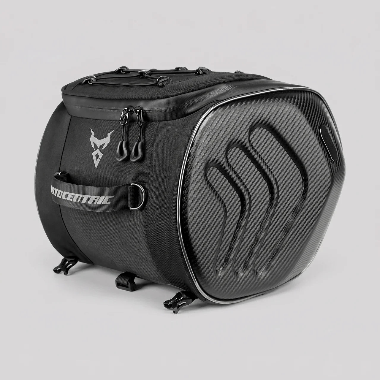 EKON Carbon-Style 20L Motorcycle Seat Bag