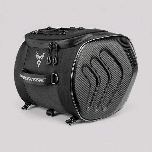 EKON Carbon-Style 20L Motorcycle Seat Bag