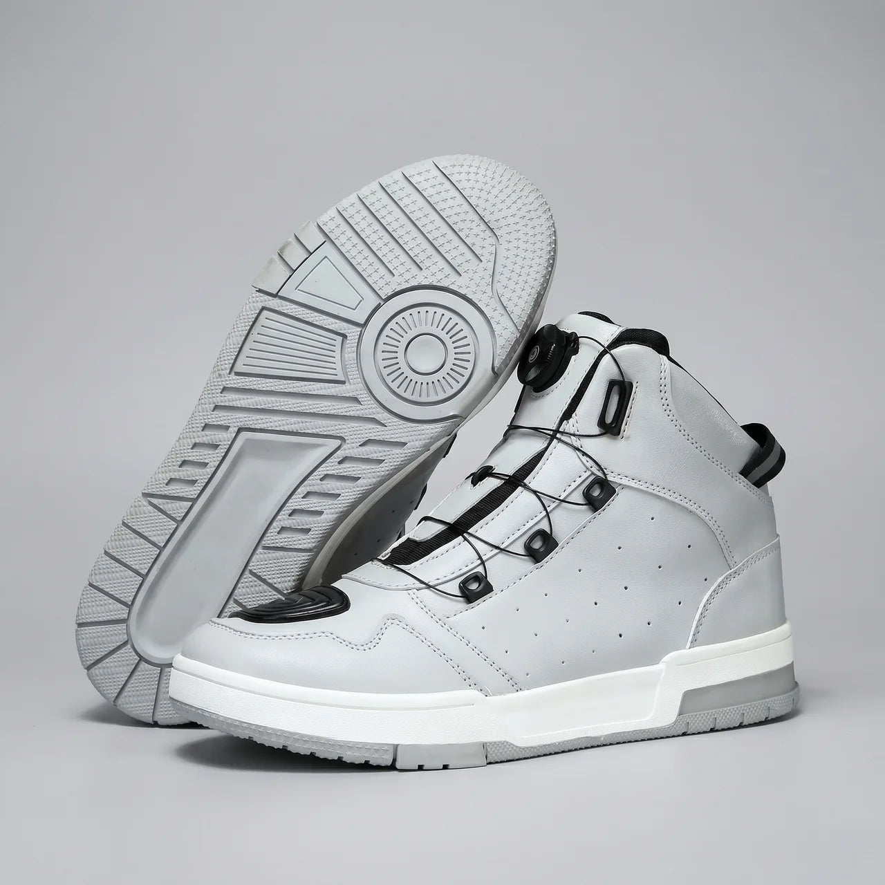 EKON Urban Motorcycle Sneakers Gray