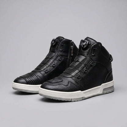 EKON Urban Motorcycle Sneakers Black