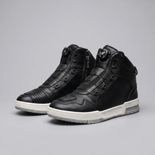 EKON Urban Motorcycle Sneakers Black