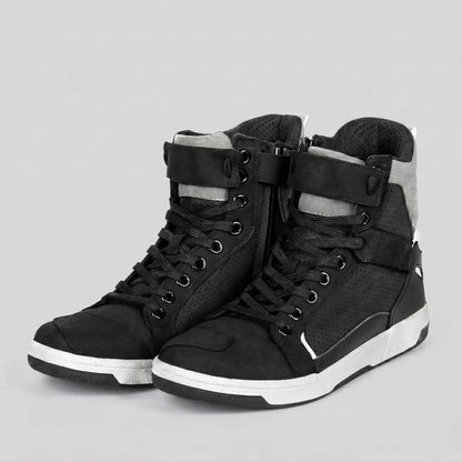 EKON Breathable Protective Riding Sneakers Black