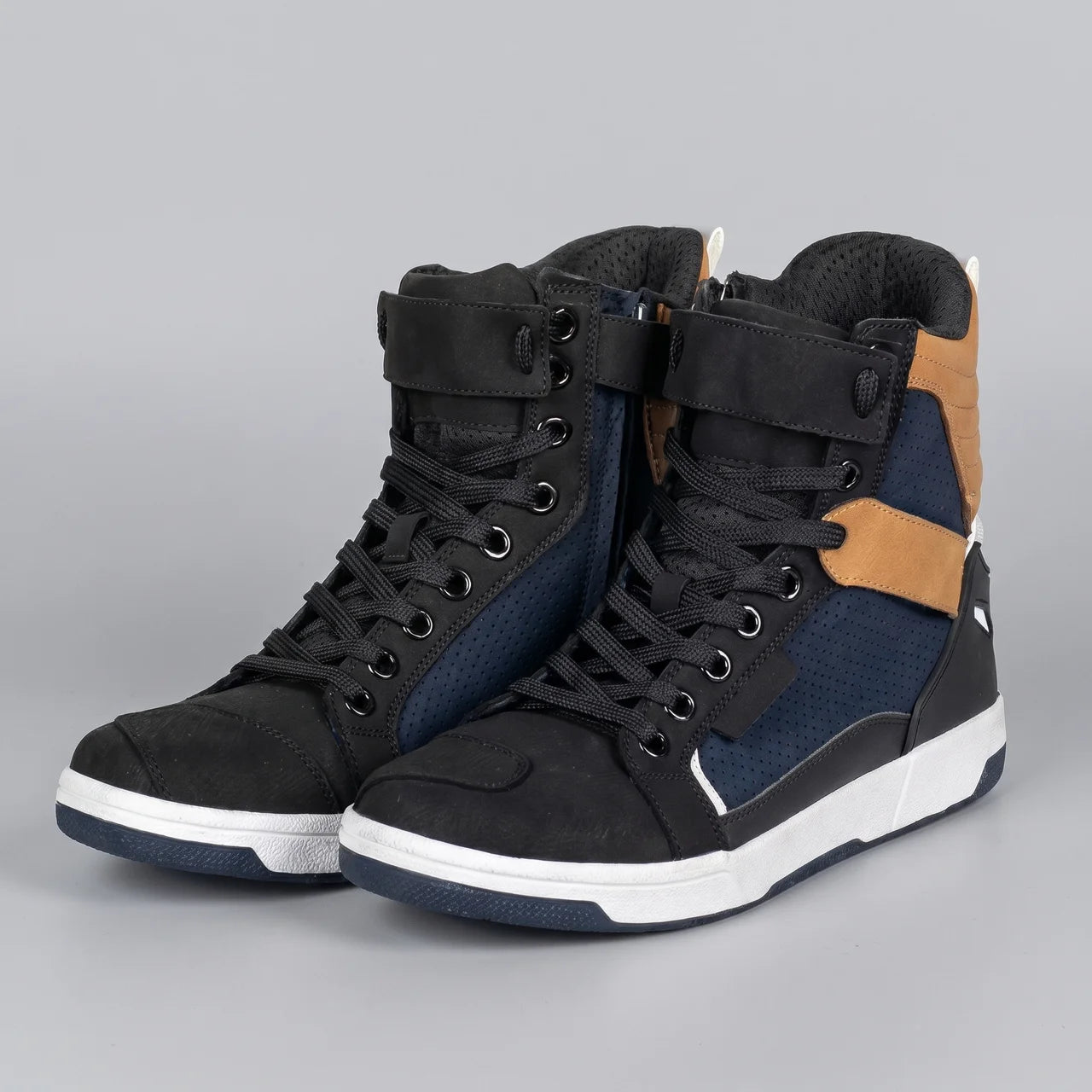 EKON Breathable Protective Riding Sneakers Blue