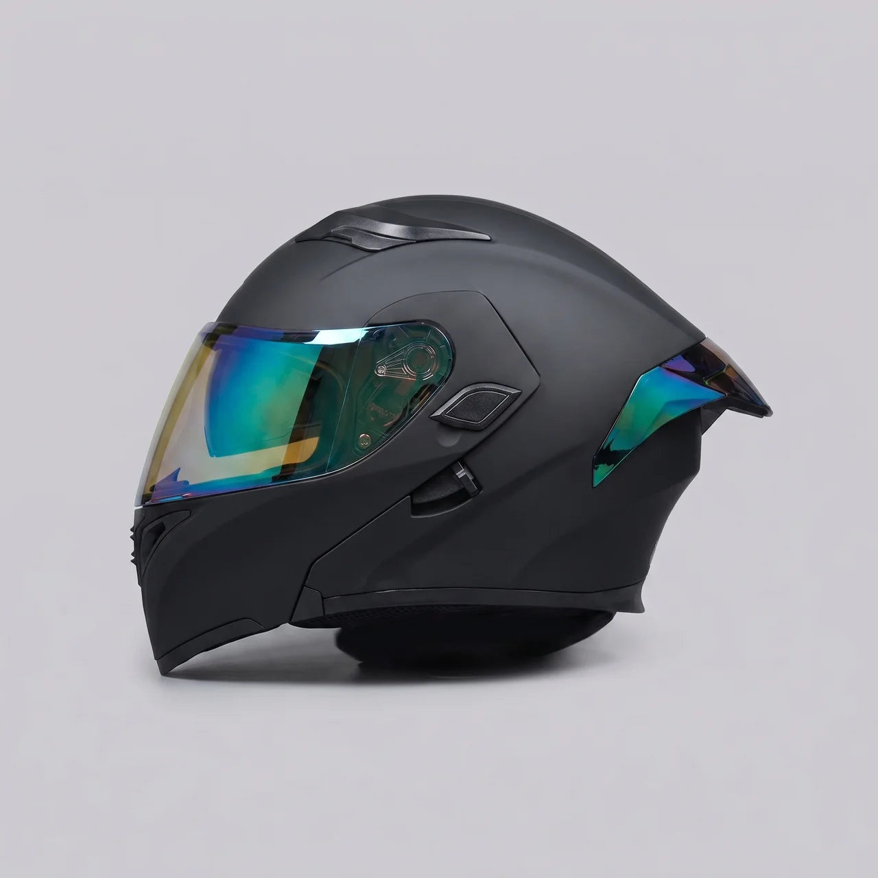 EKON Iridescent Modular Helmet Blue