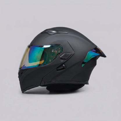 EKON Iridescent Modular Helmet Blue