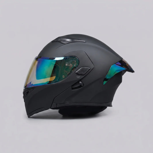 EKON Iridescent Modular Helmet Blue