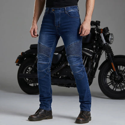 EKON Men’s Armored Stretch Motorcycle Jeans