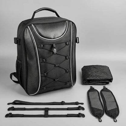 EKON Expandable Moto Tail Backpack
