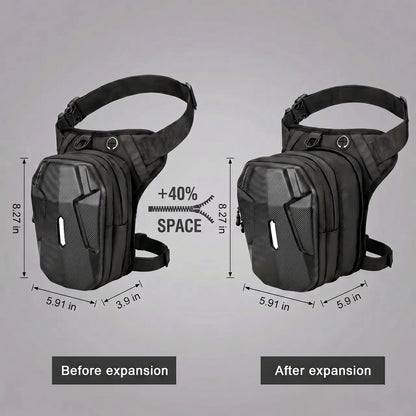 EKON Expandable Moto Leg Bag