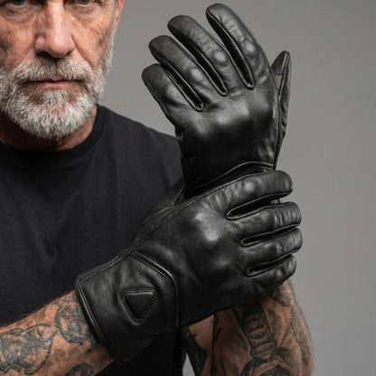 EKON Leather Moto Gloves