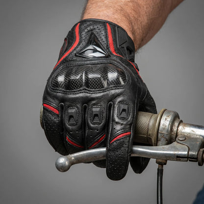 EKON Leather Motocross Racing Gloves