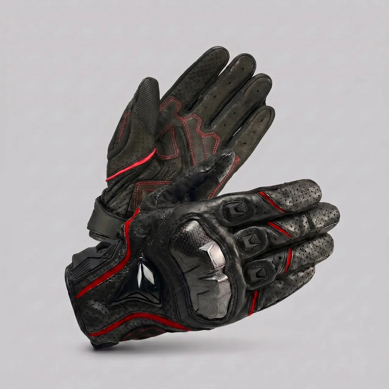 EKON Leather Motocross Racing Gloves