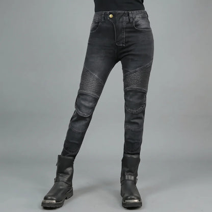 EKON Women’s Urban Armored Moto Jeans