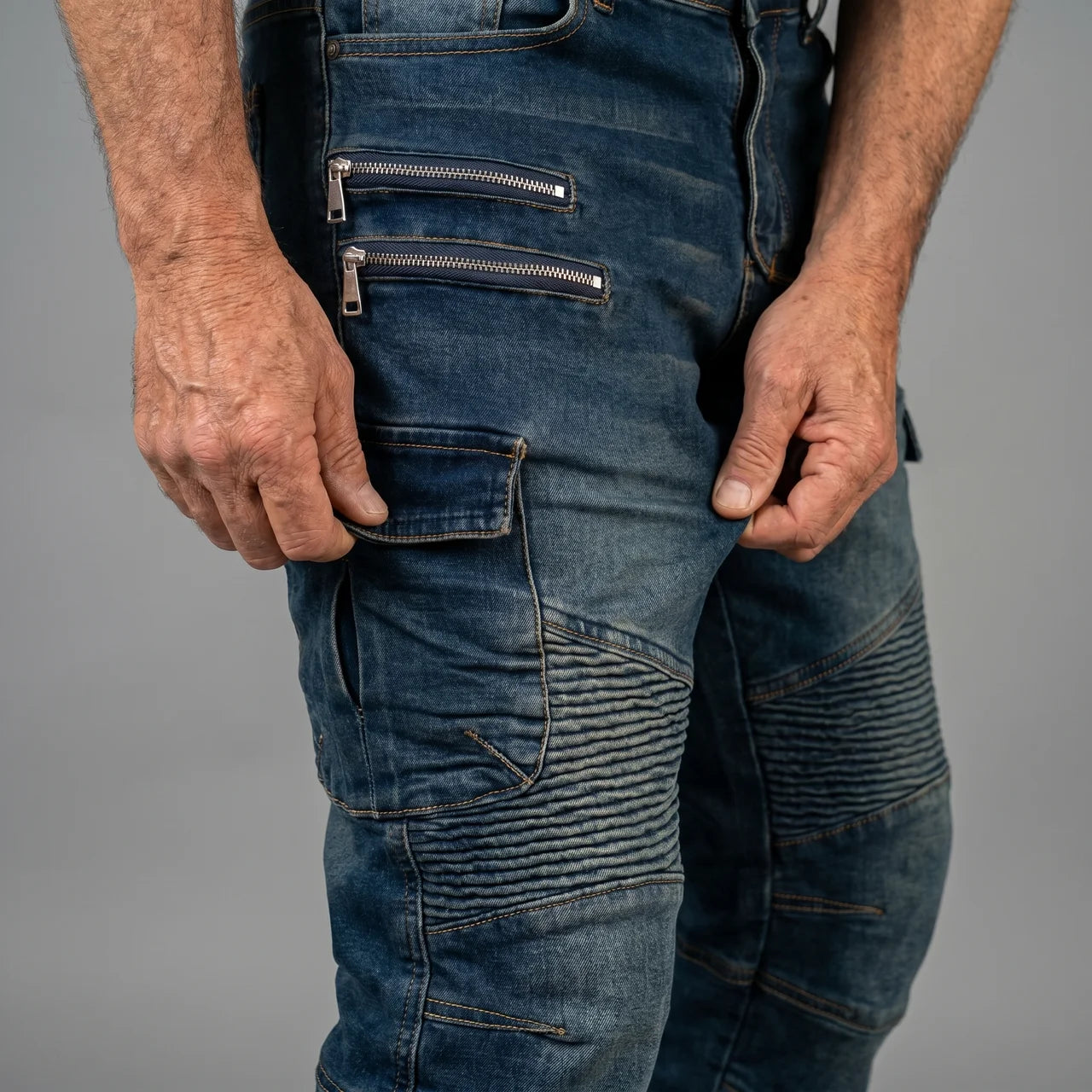 EKON Blue Shield Riding Pants