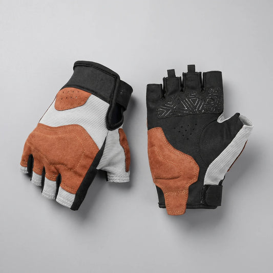 EKON OpenGrip Breathable Riding Gloves Brown