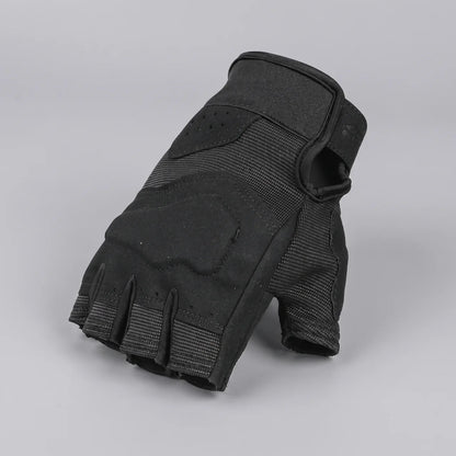 EKON OpenGrip Breathable Riding Gloves Black