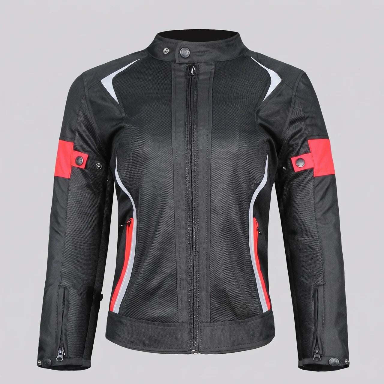 EKON Aero Armored Riding Jacket Red