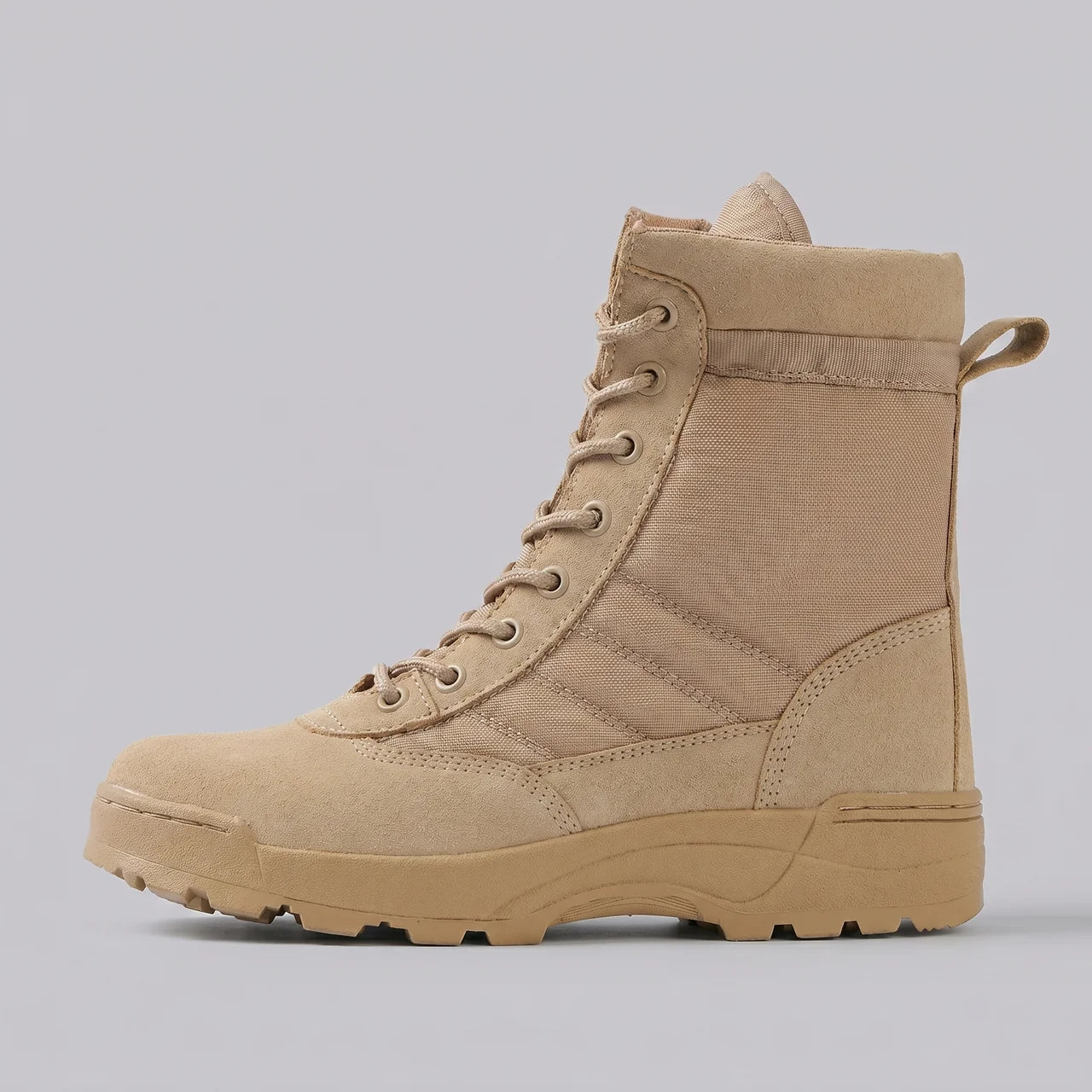 EKON SideZip Tactical Boots Sand