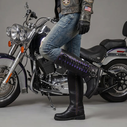EKON Harness Tall Moto Boots