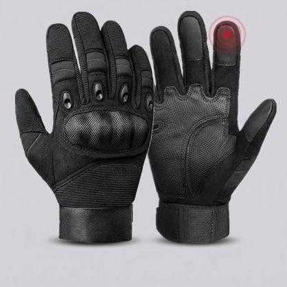 EKON Armored Moto Gloves Black