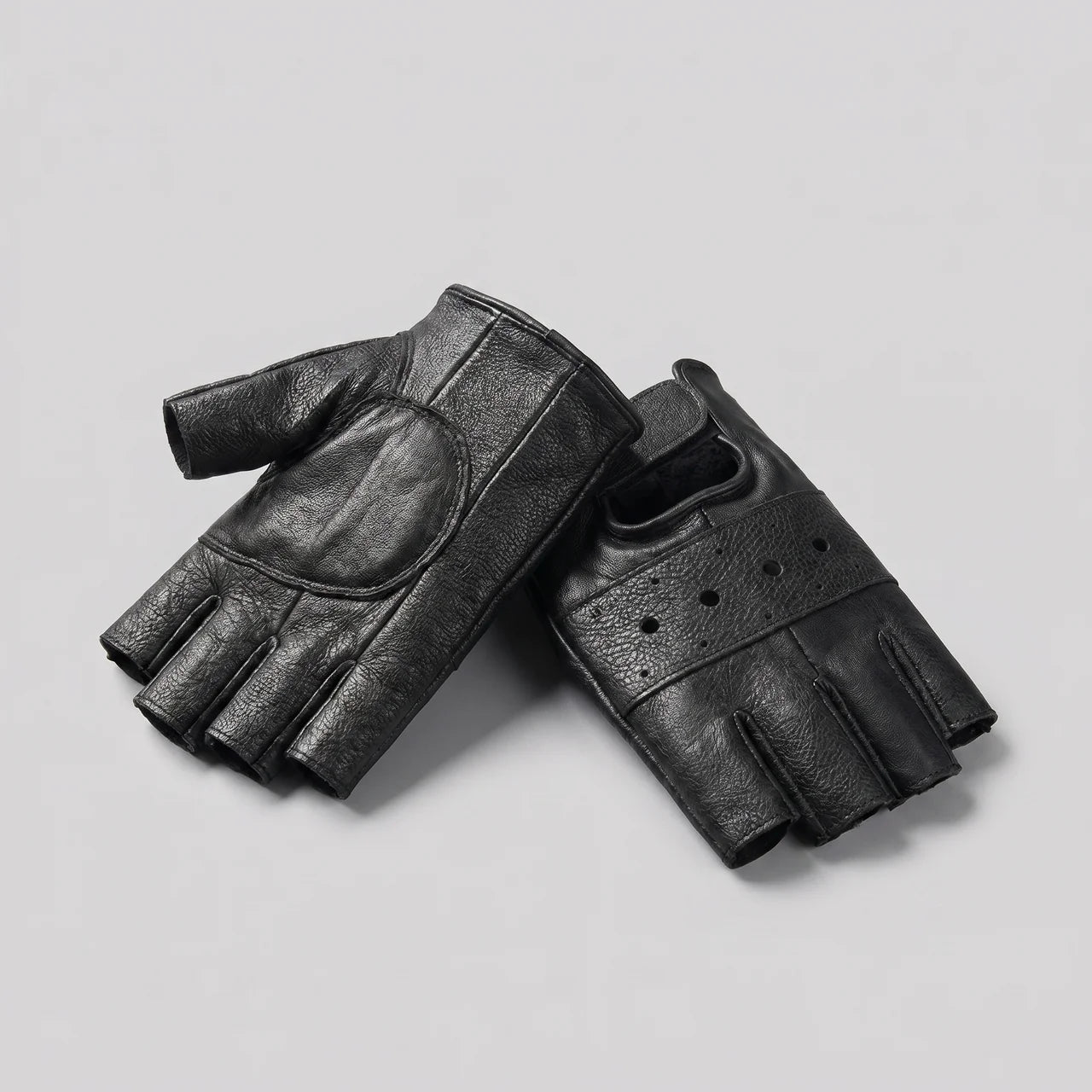 EKON Fingerless Motorcycle Gloves