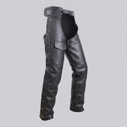 EKON Braided Zip-Out Riding Chaps