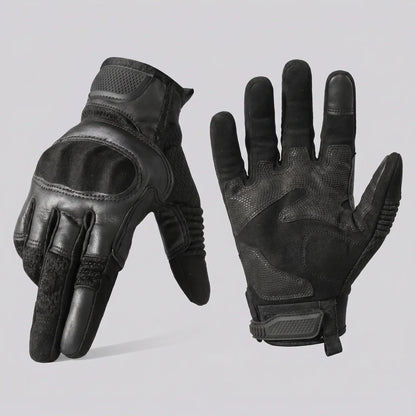 EKON Mesh-Panel Moto Gloves Black