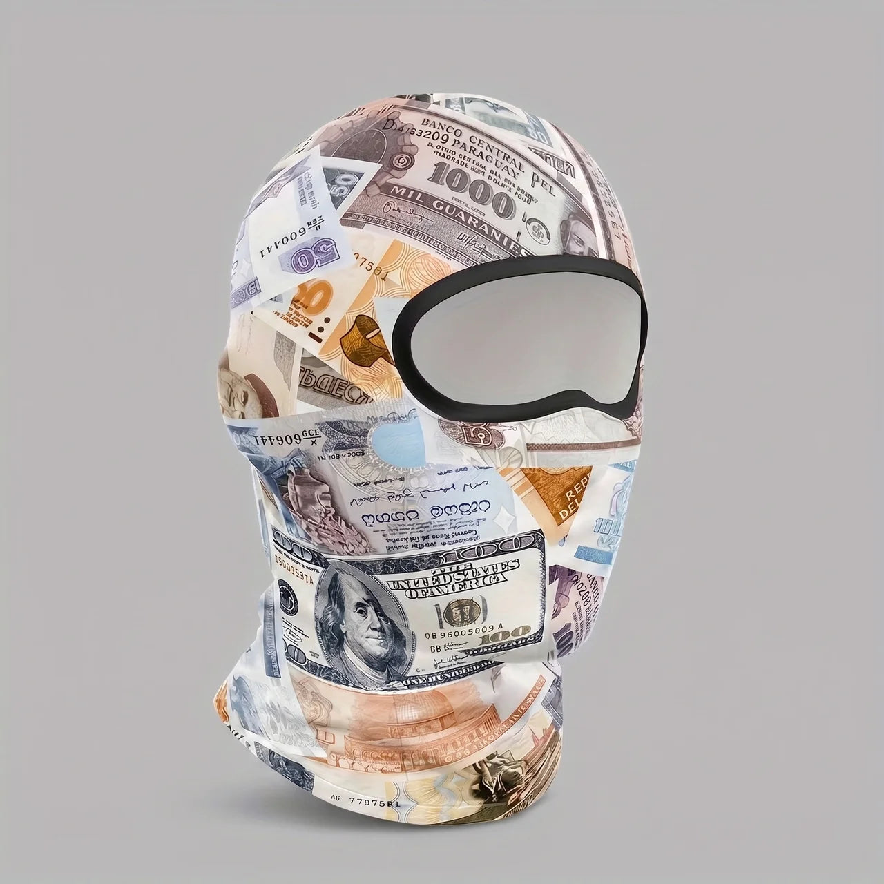 EKON Money-Print Riding Balaclava Multi Print